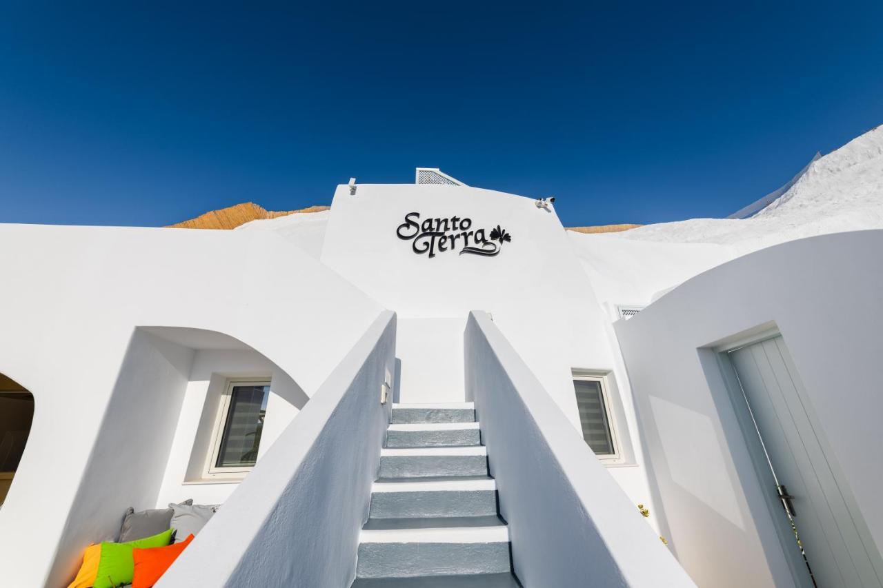 Santoterra Antigua Suites Karterados  Buitenkant foto