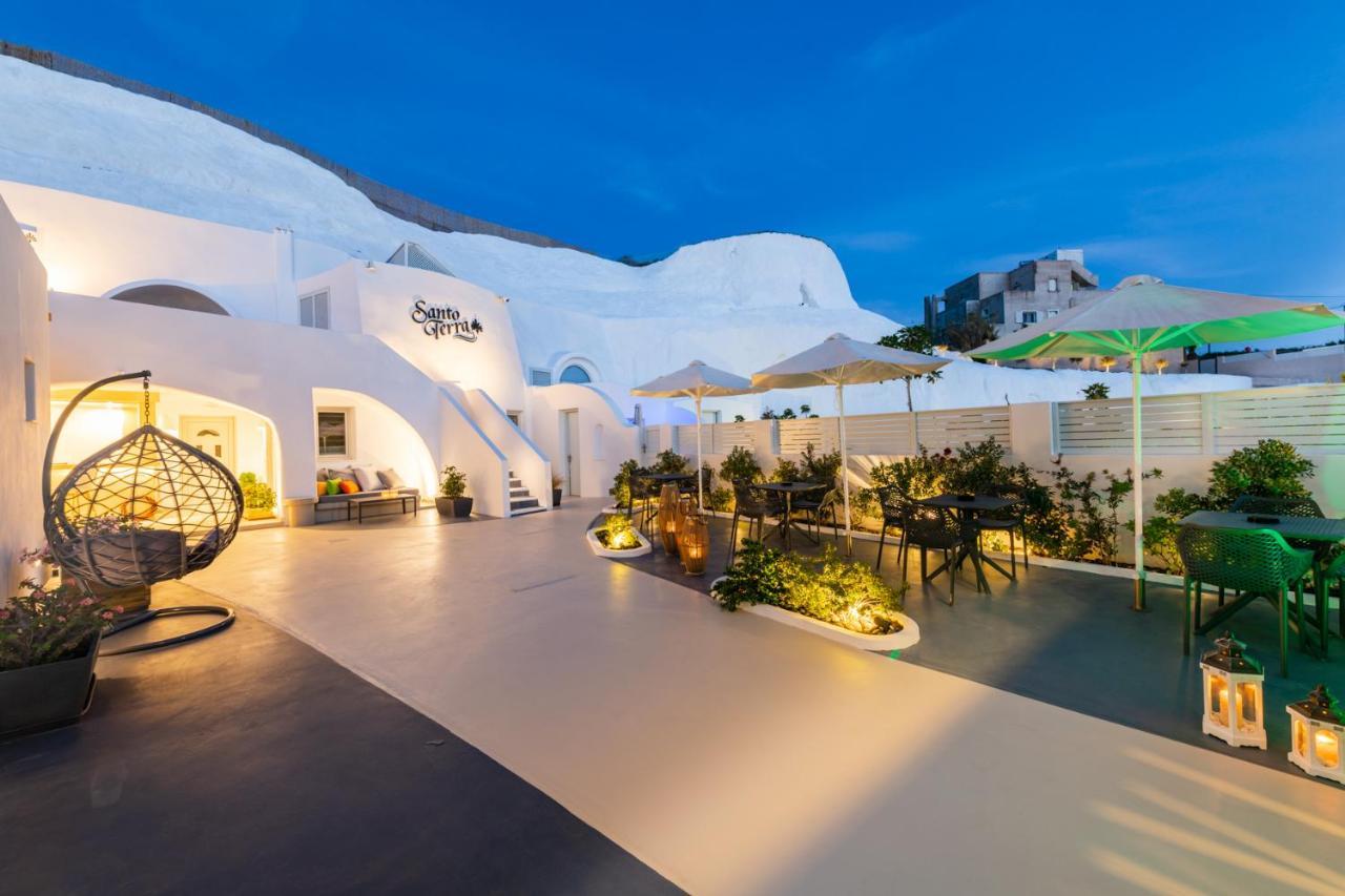 Santoterra Antigua Suites Karterados  Buitenkant foto