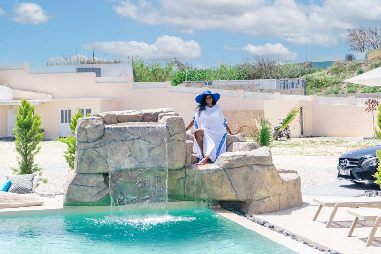 Santoterra Antigua Suites Karterados  Buitenkant foto