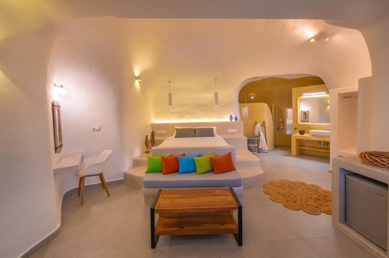 Santoterra Antigua Suites Karterados  Buitenkant foto