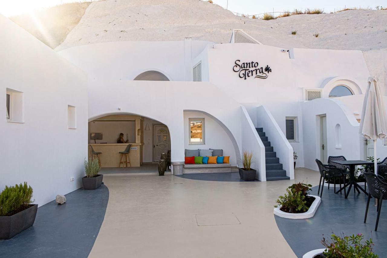 Santoterra Antigua Suites Karterados  Buitenkant foto