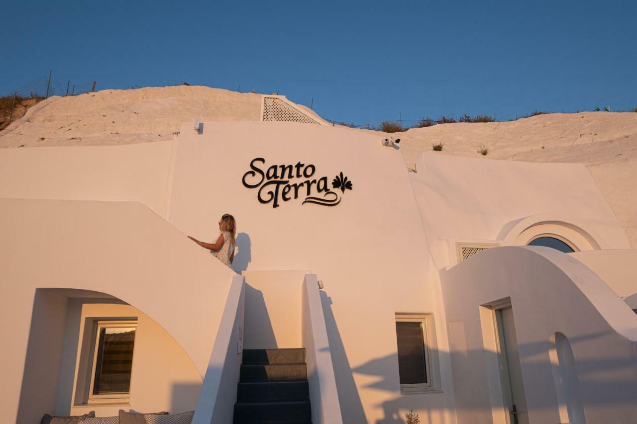 Santoterra Antigua Suites Karterados  Buitenkant foto